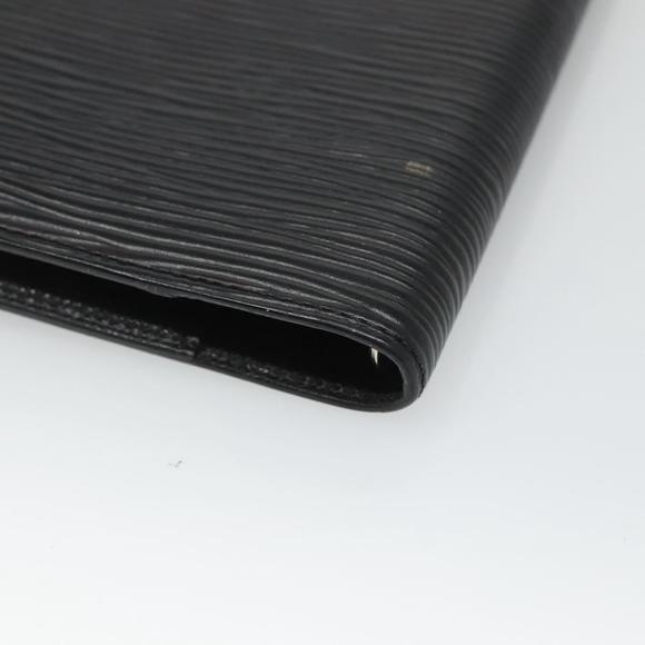 LOUIS VUITTON Epi Z Agenda PM Day Planner Cover Black R20092 LV Auth BA1199 - Picture 15 of 16